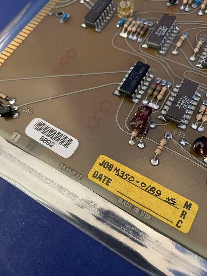 Used Tektronix Clock Phase P5 Thru P11 PCB Assy, SA 5961-02, 670-5425-02, Used