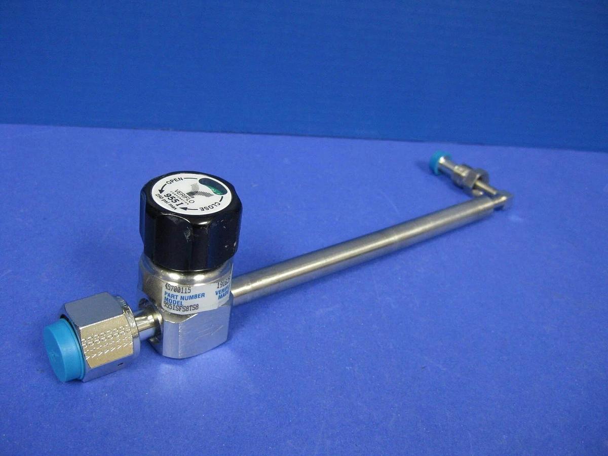 Used Veriflo 955ISFS8TS8 Valve Assy, 1/2" VCR x 1/4" Male VCR