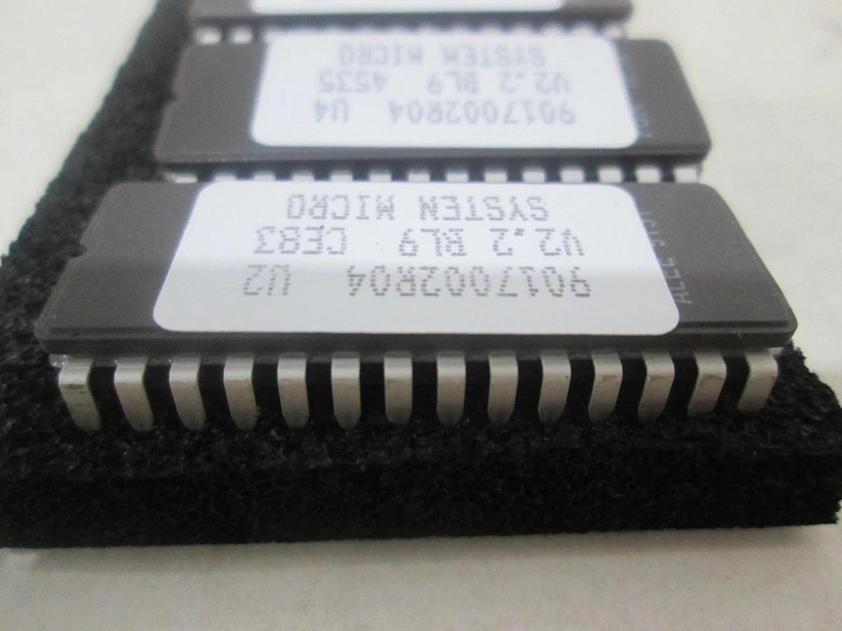 Used Texas Instruments, 9017002R04 w/U15 IC7E, Integrated Circuit, Used, Lot of 4