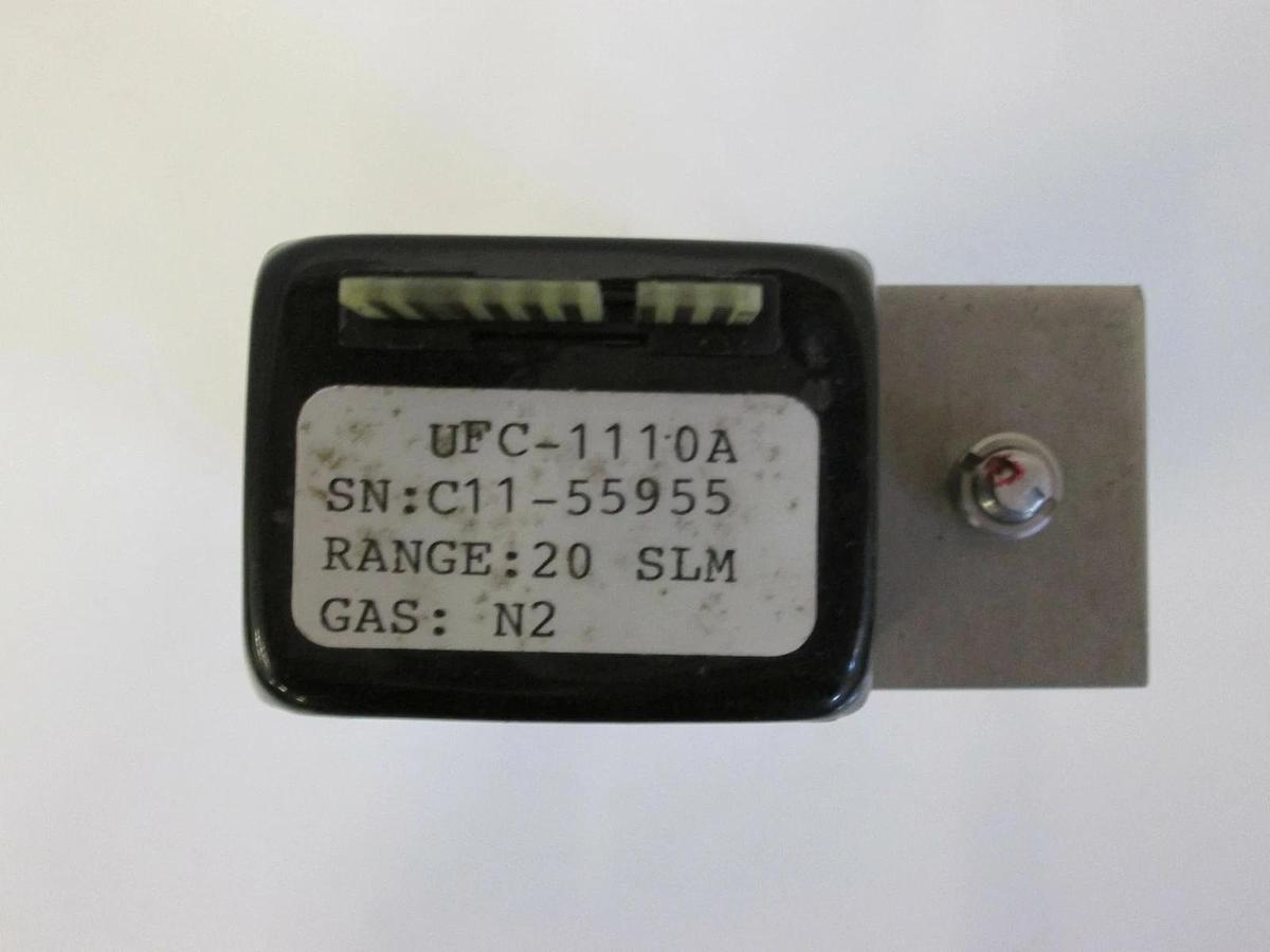 Used Unit UFC-1110A Mass Flow Controller MFC, N2, 20 SLM, 1/4" Male