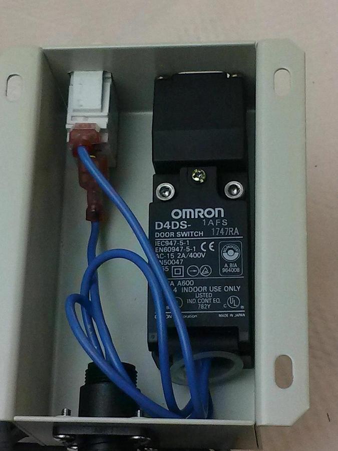 Used TEL Tokyo Electron Power Box Safety Door Switch Assembly, Used