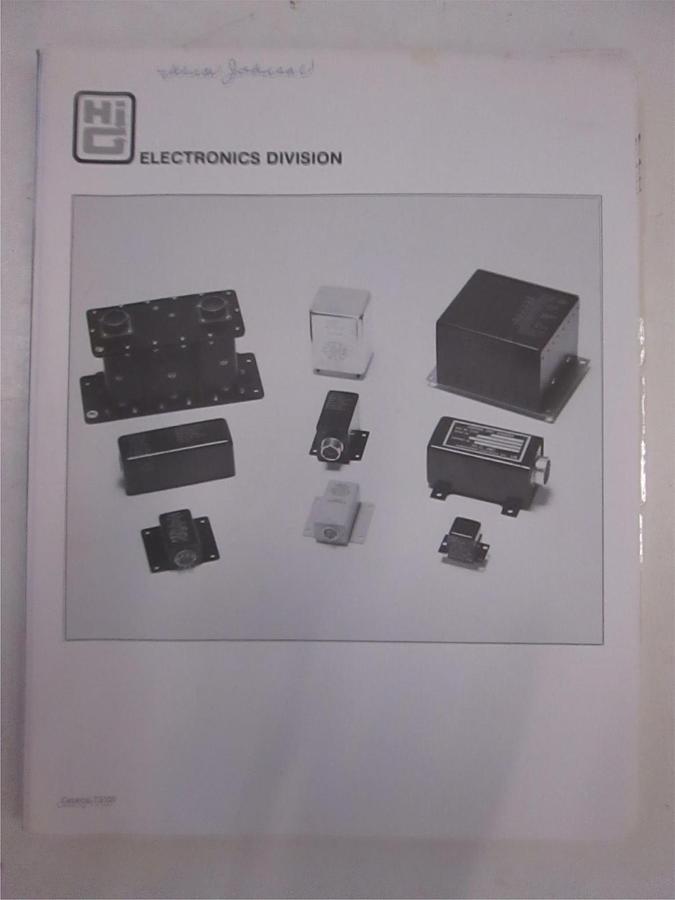 Used Electronics Division Catalog TS100, Used
