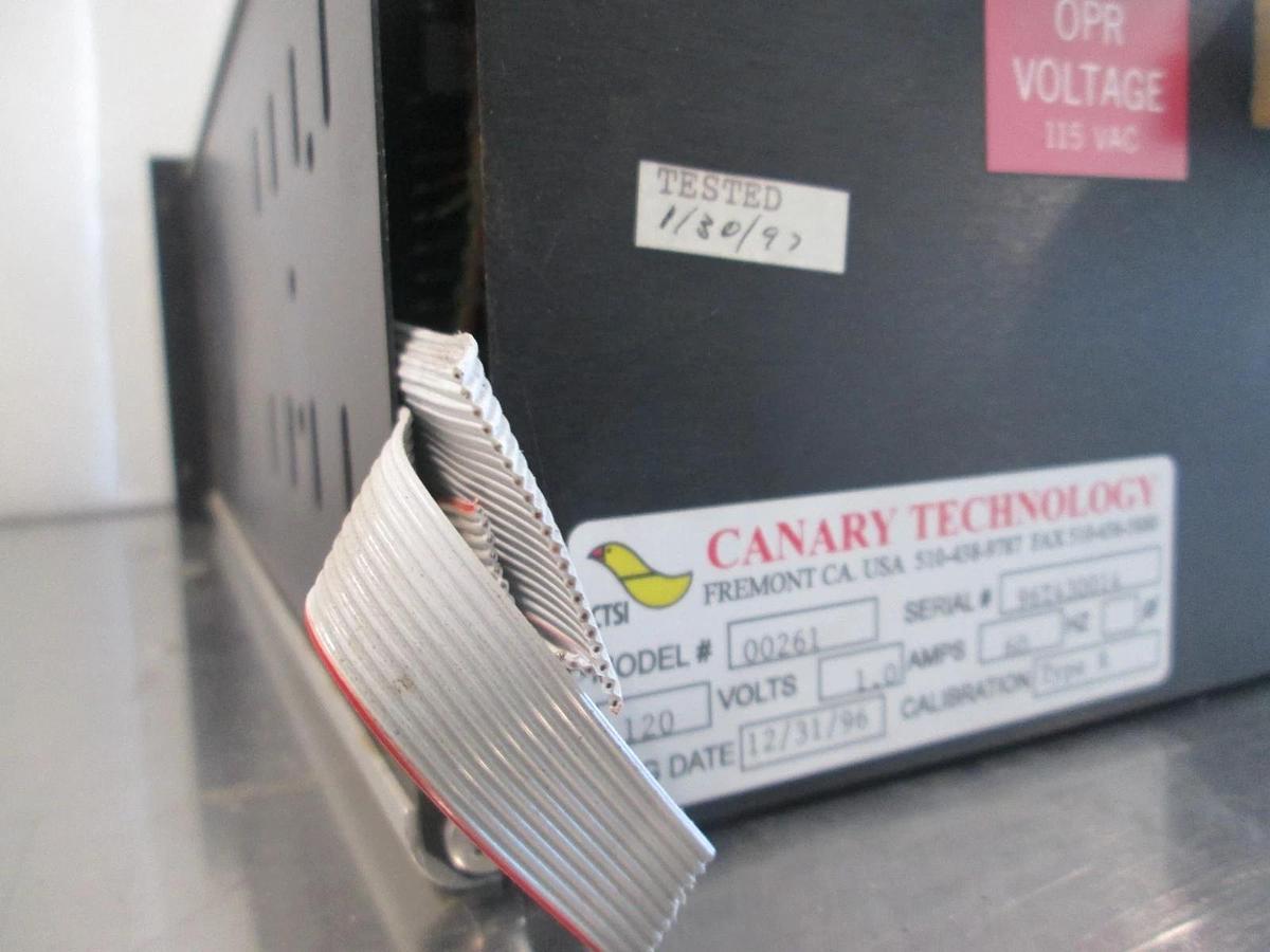 Used Canaray Technology, Tempress, Model 261, PCB Card Cage, 1 V, 60Hz, Used