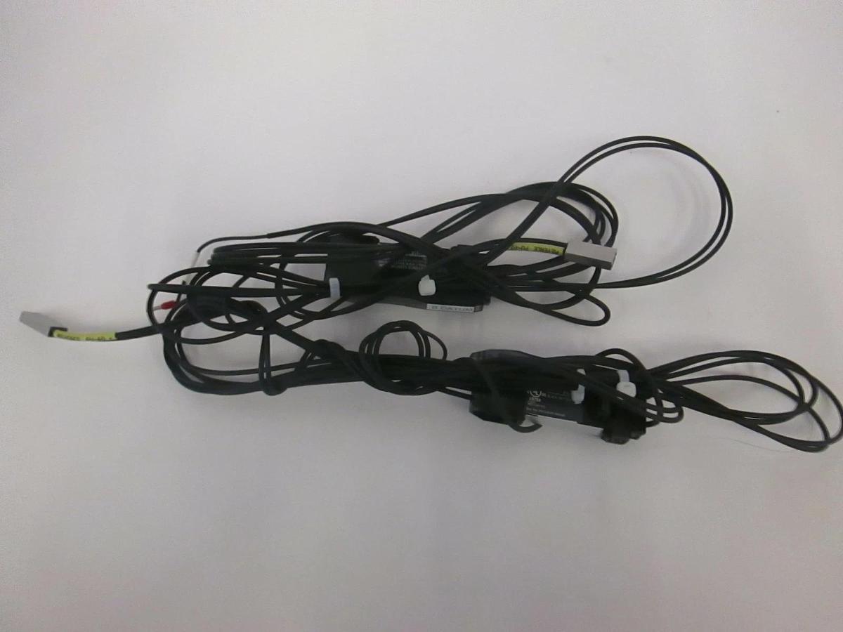 Used Keyence, FS-N12N, Photoelectric Sensor, Used, Lot of 2