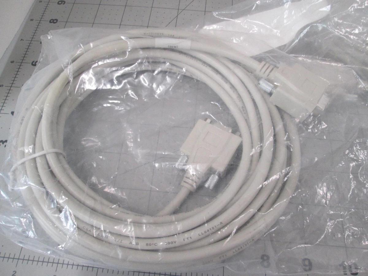 MC Electronics, 2013812-001, Cable Extension, 25',D-Sub9, M-F, New, Lot of 2