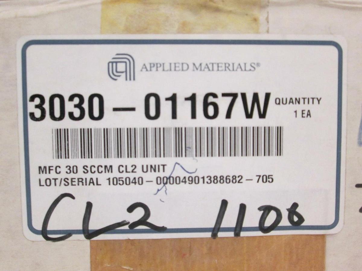 Used Unit UFC-1100 Mass Flow Controller CL2, 30 SCCM, Reburbished