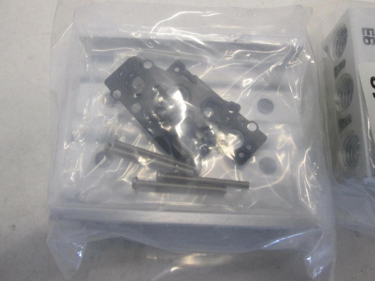 SMC, SS5Y3-20-03, Manifold Block, New, Lot of 3