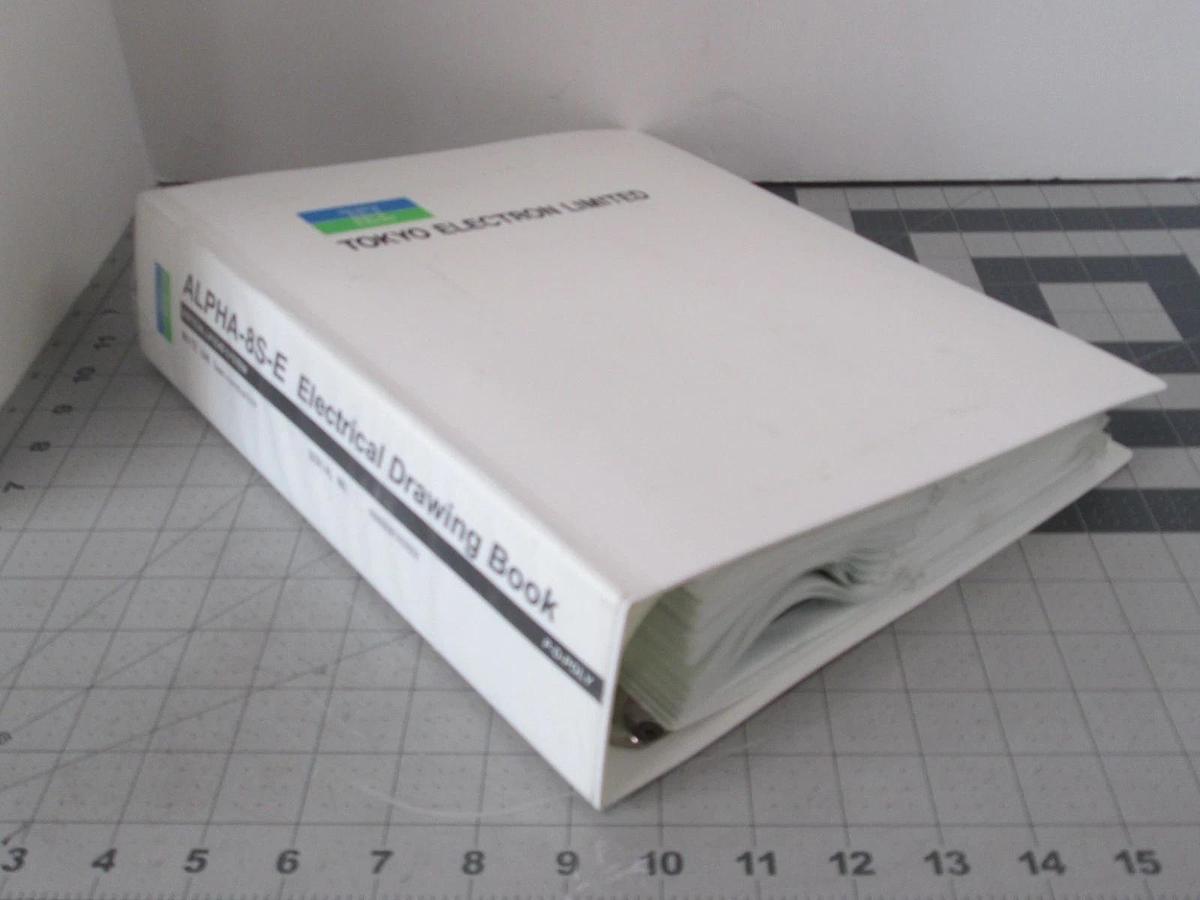 Used TEL Tokyo, ALPHA-8S-E, Electrical Drawing Book P-D-POLY, REV 2.0, Used
