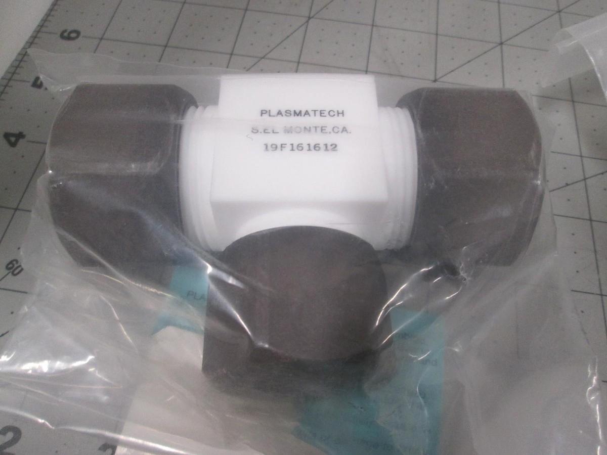 Plasmatech, 19F161612, Fitting, Tee Union Reducer, New, Lot of 2