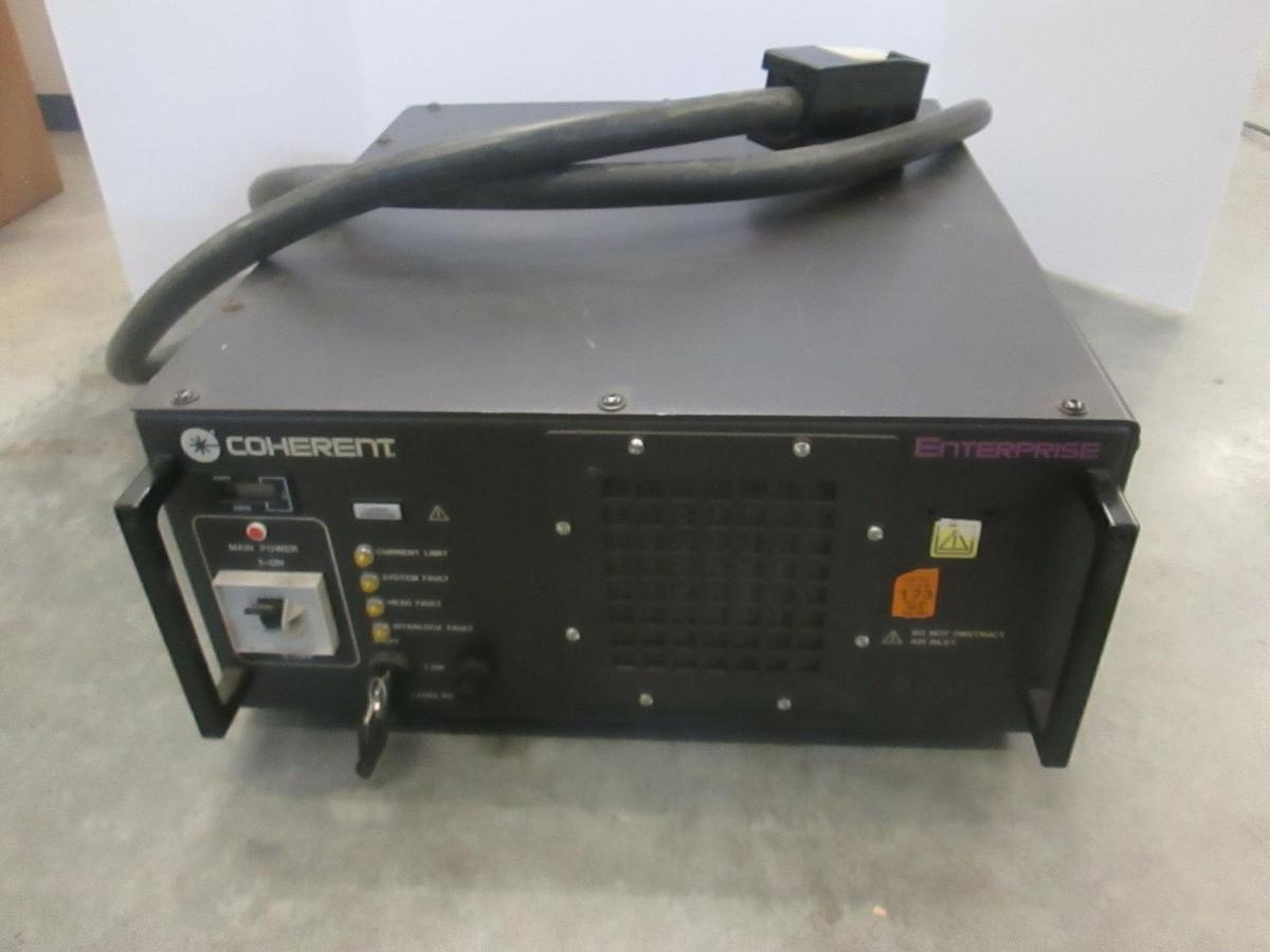 Used Coherent Enterprises, Laser Head and Power Supply, Model ENTCII-621-BD, Used