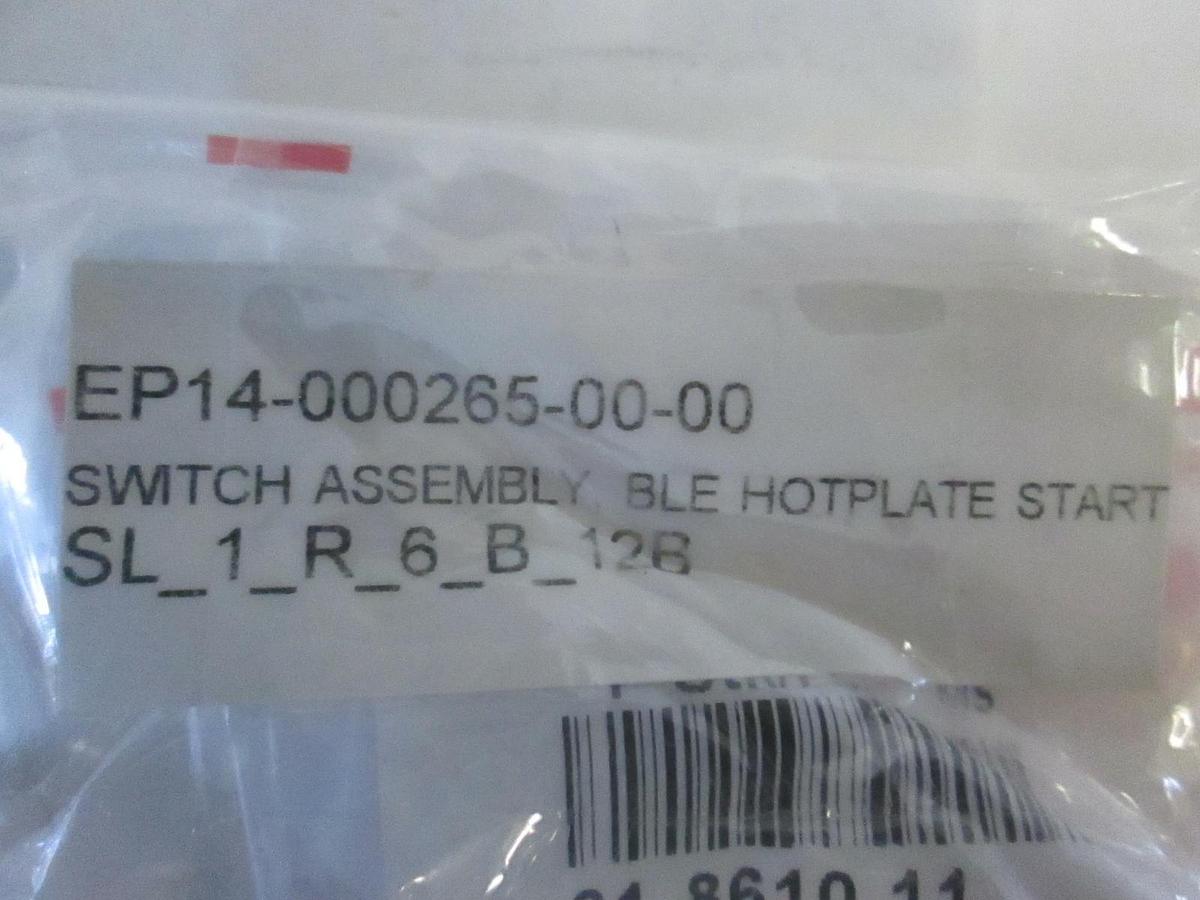 Switch Assy, BLE Hotplate Start, EP14-000265-00-00, New, Lot of 3