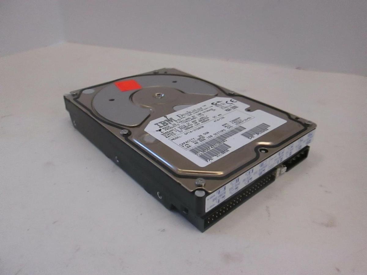 Used IBM, Deskstar Hard Drive, DPTA-372050, Used