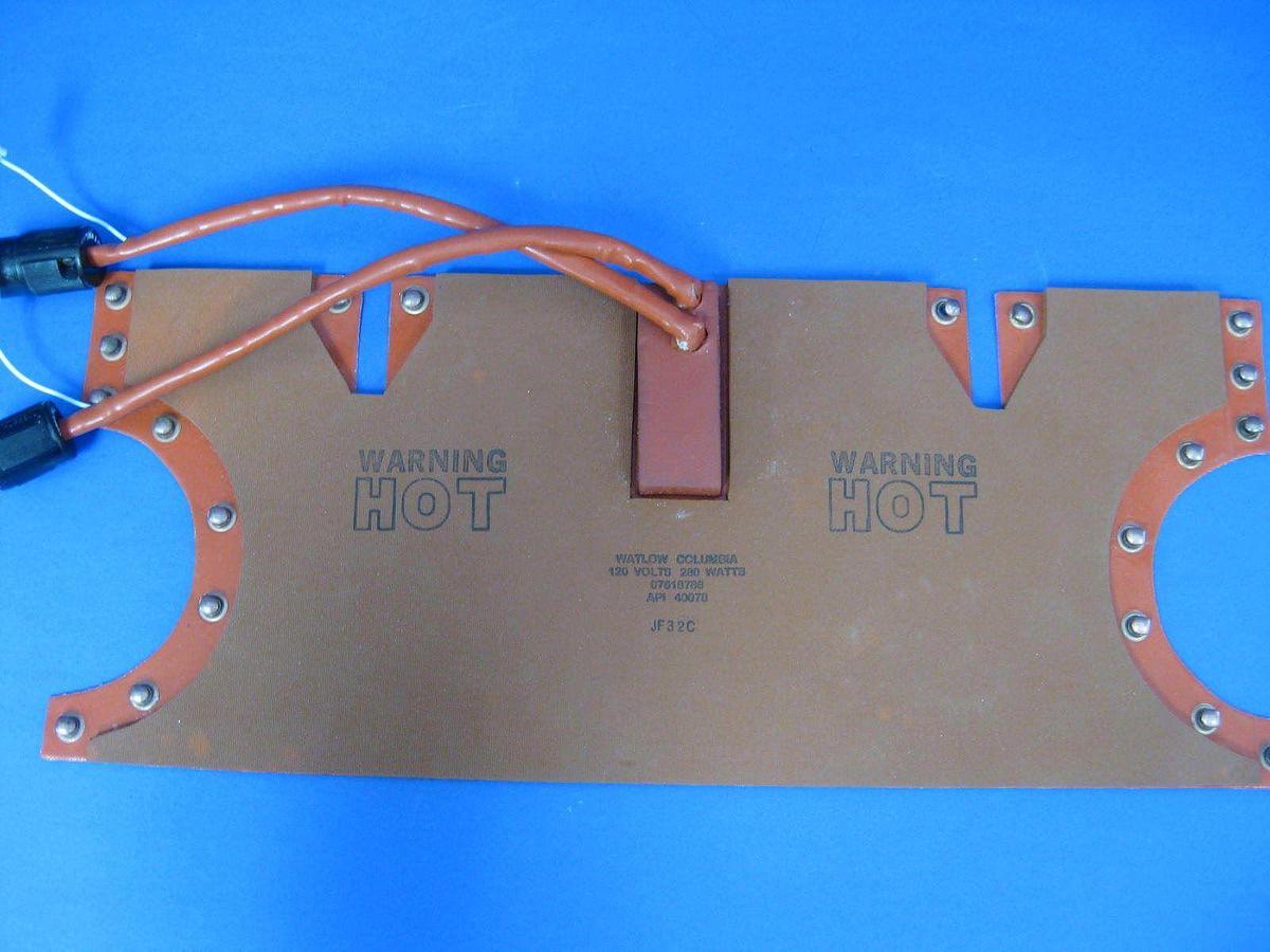 Used MKS HPS 9340-0198 Heater Jacket for ISO-100 Vacuum Valve, Used