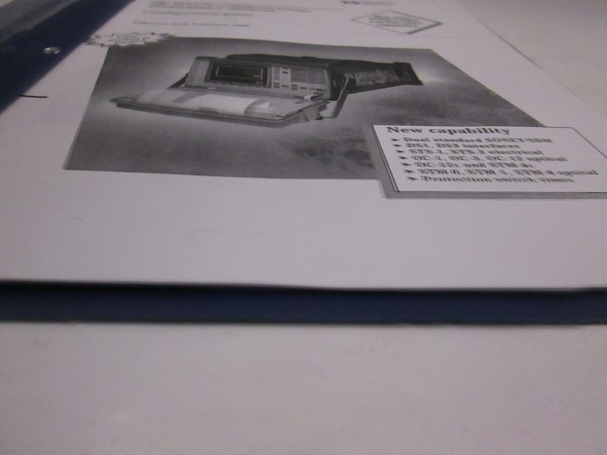 Used HP 37717C Communications Performance Analyzer, Configuration Guide, Used