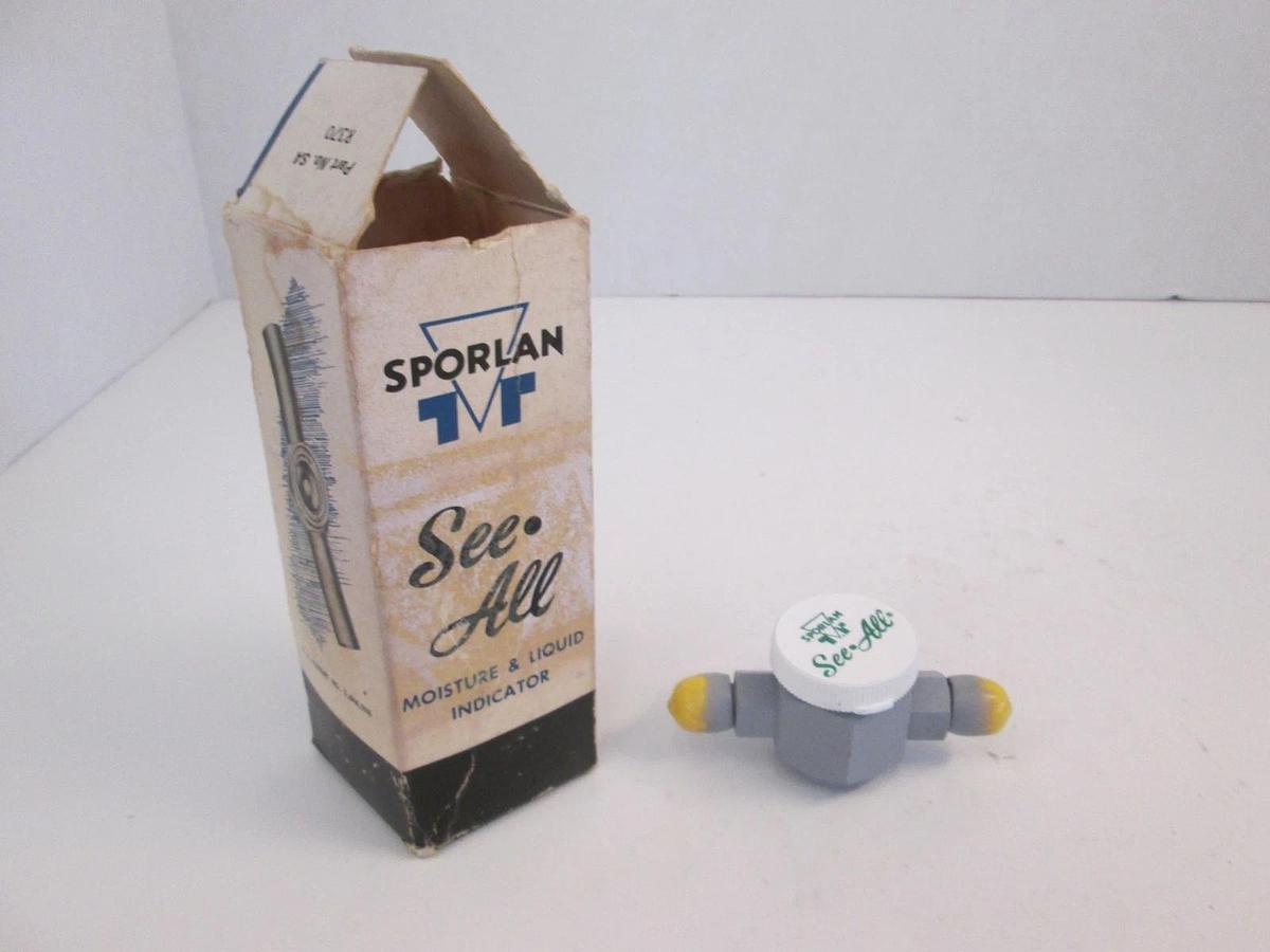 Sporlan See-All Liquid and Moisture Indicator, SA-12, New