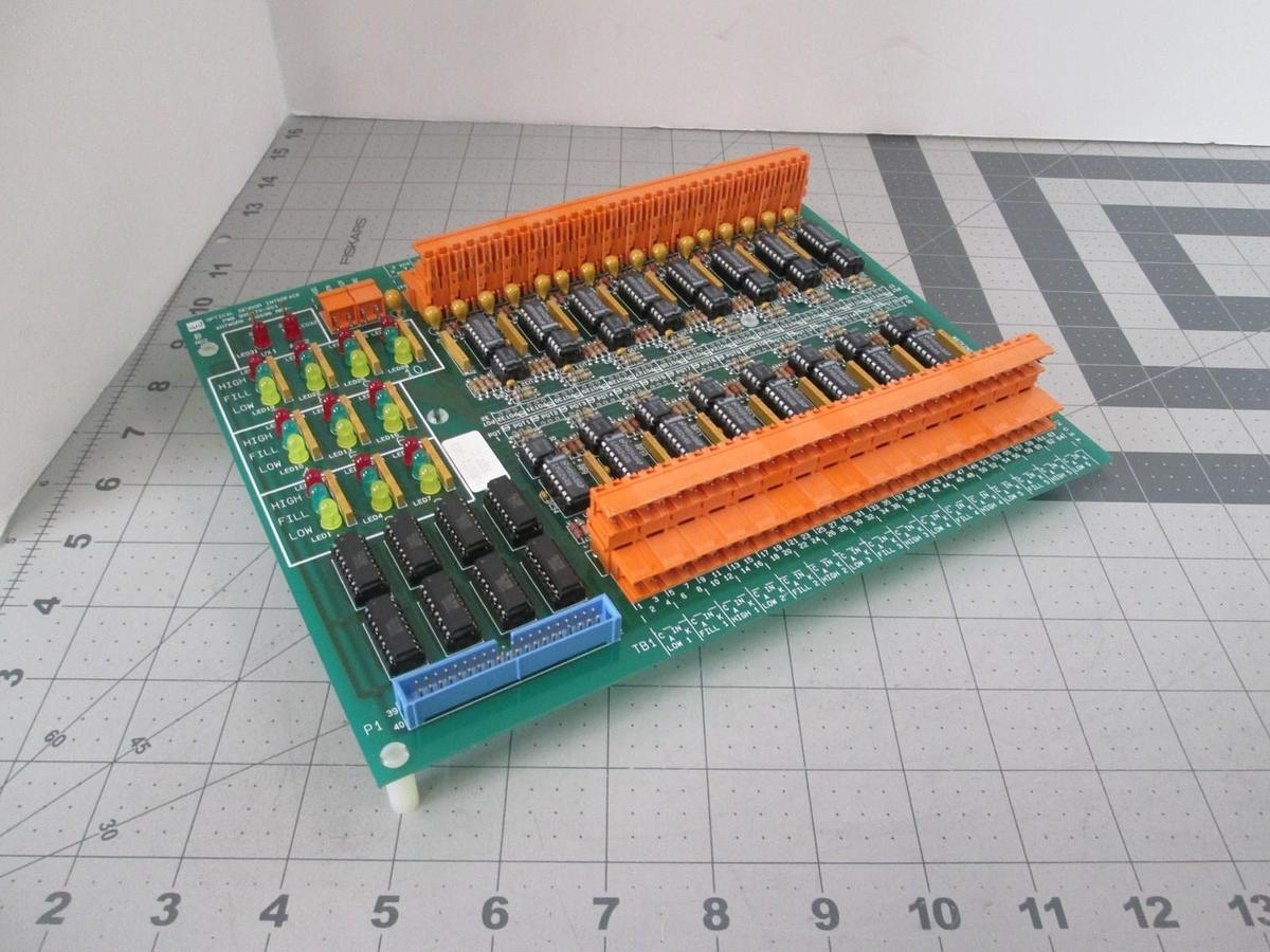 Watkins Johnson, 906171-001R, Optical Sensor Interface, PCB Assy, New