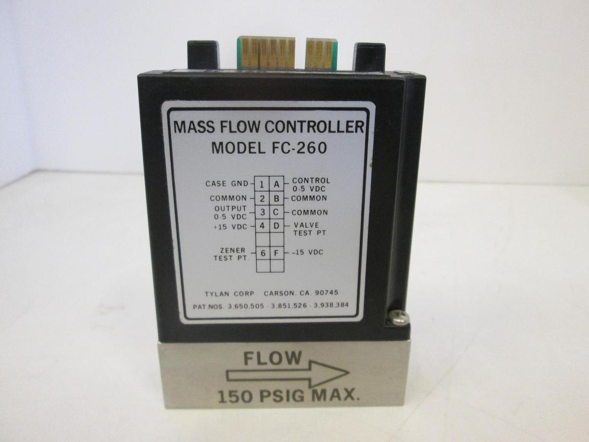 Used Tylan, FC-260, Mass Flow Controller, H2, 500 SCCM, Used