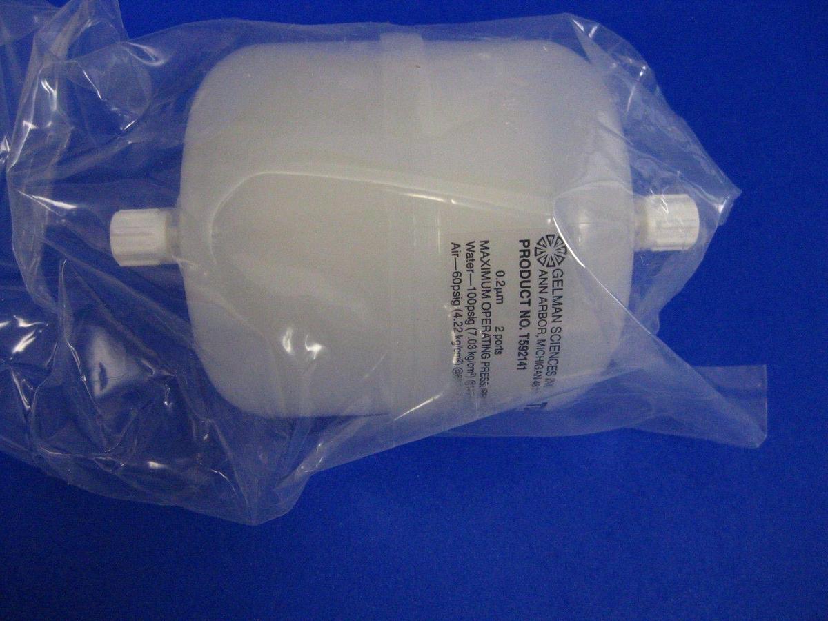 Used Gelman Sciences T592141 Polypure TDC Disposable Filter Capsule, New in Box