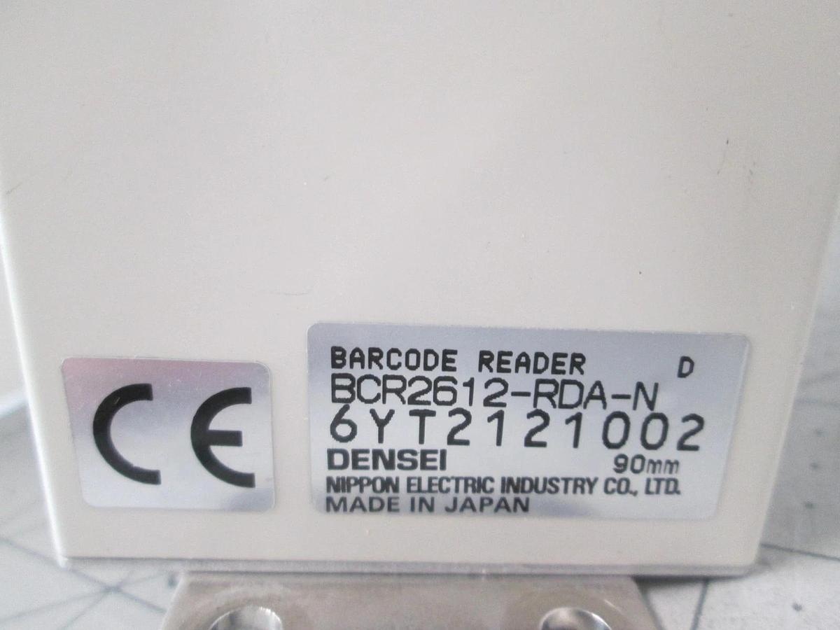 Used Densei, BCR 2600, BCR2512-RDA-N, Barcode Scanner, Used