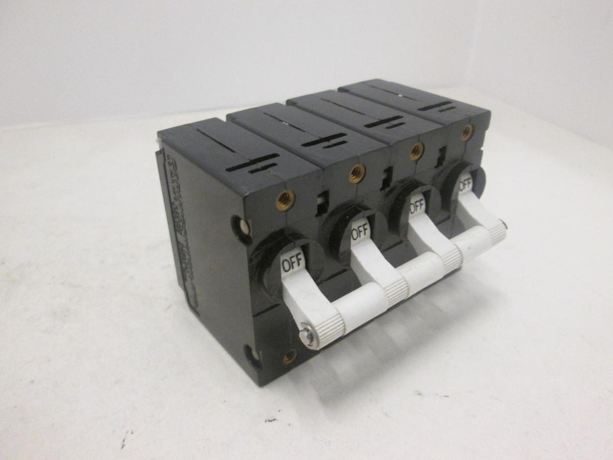 Carling Switch, AA4-B0-24-470-3B1-C, CIRCUIT BREAKER 4P, 7AMP, New