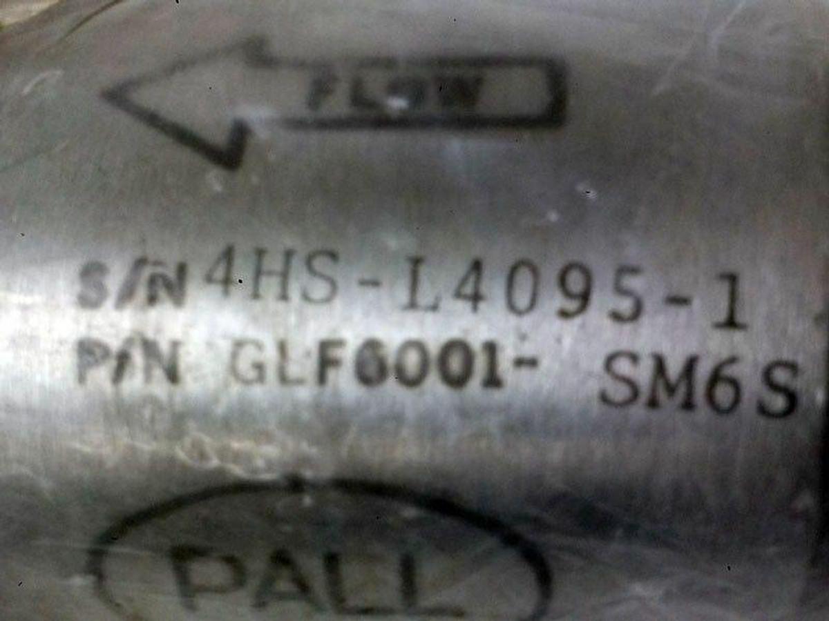 PALL Gaskleen GLF6001-SM6S Inline Gas Filter .02 Micron 250psi, 3/8" Comp. Seal