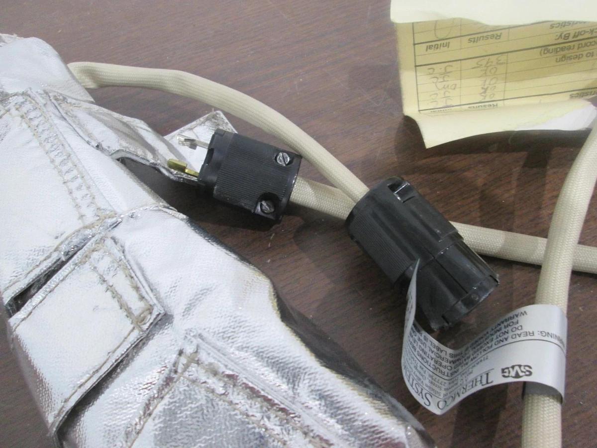Used BriskHeat, TMS211127, Insulator Jacket, 120V, .30A, 36W, Single Phase, Used