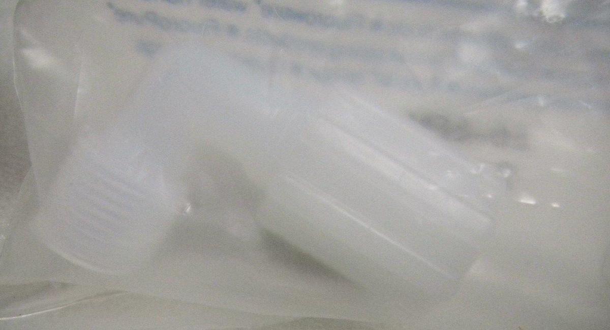 Used Fluoroware Flaretek Elbow Adapter Fitting E6-6FN-1, 3/8" In/Out, New