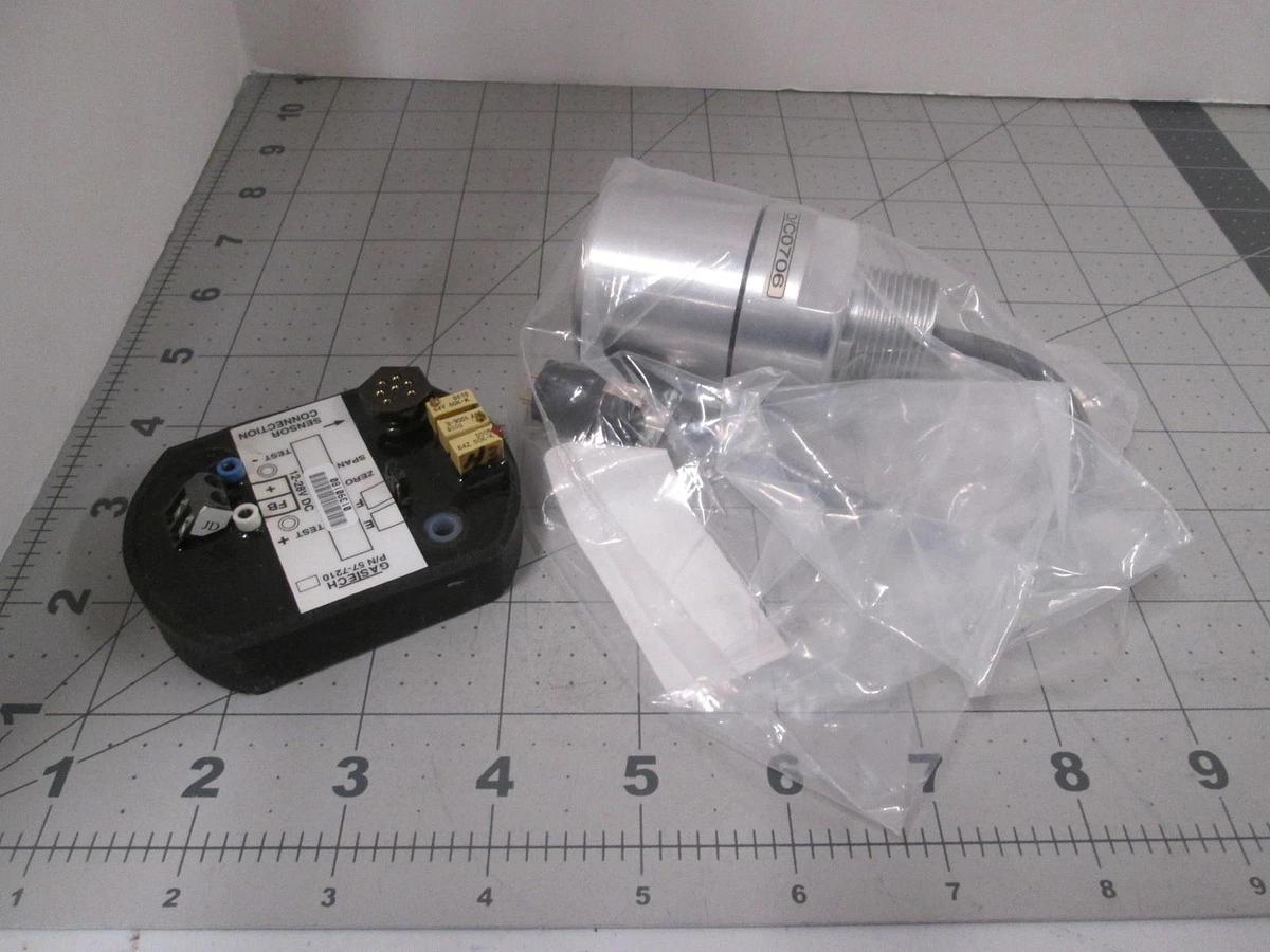 Gastech, 78-40810, Gas Detector Sensor w/ Cable and 7 Pin Plug, New
