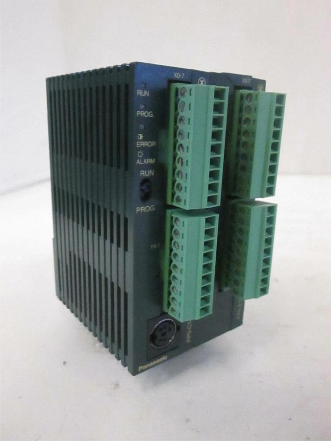 Used Panasonic, FP0-E16RS Expansion Unit w/ FP0-C14RS Control Unit, Used