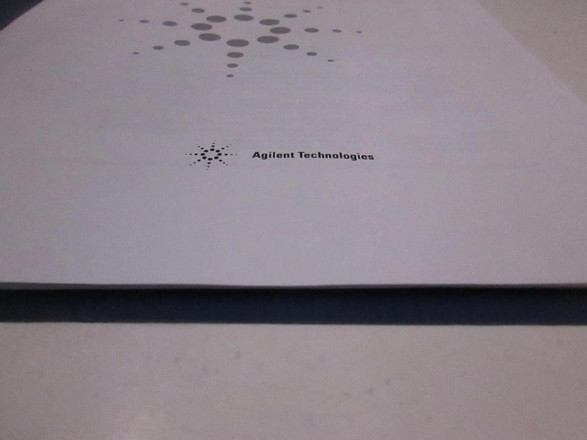 Used Agilent 11980A Fiber Optic Interferometer Operation and Service Manual, Used