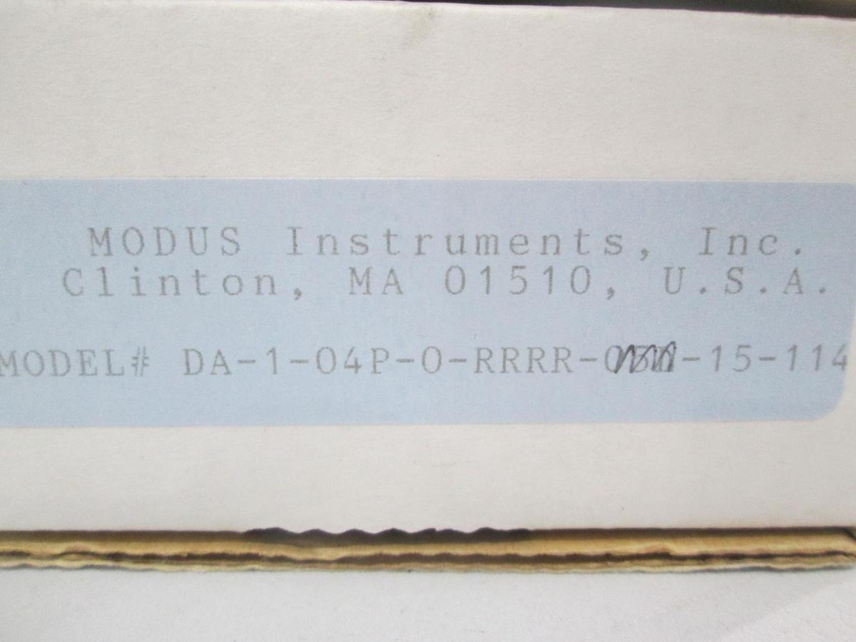 Used Modus Instruments, DA-1-04P-0-RRRR, Display Alarm, New