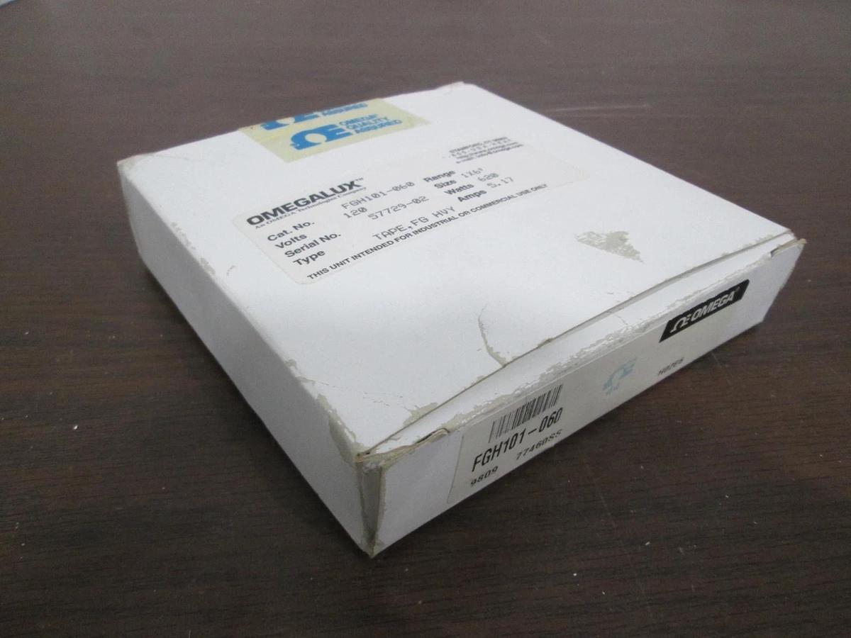 Omega, FGH101-060, Tape, FG Heavy, 120V, 620W, 5.17A, New