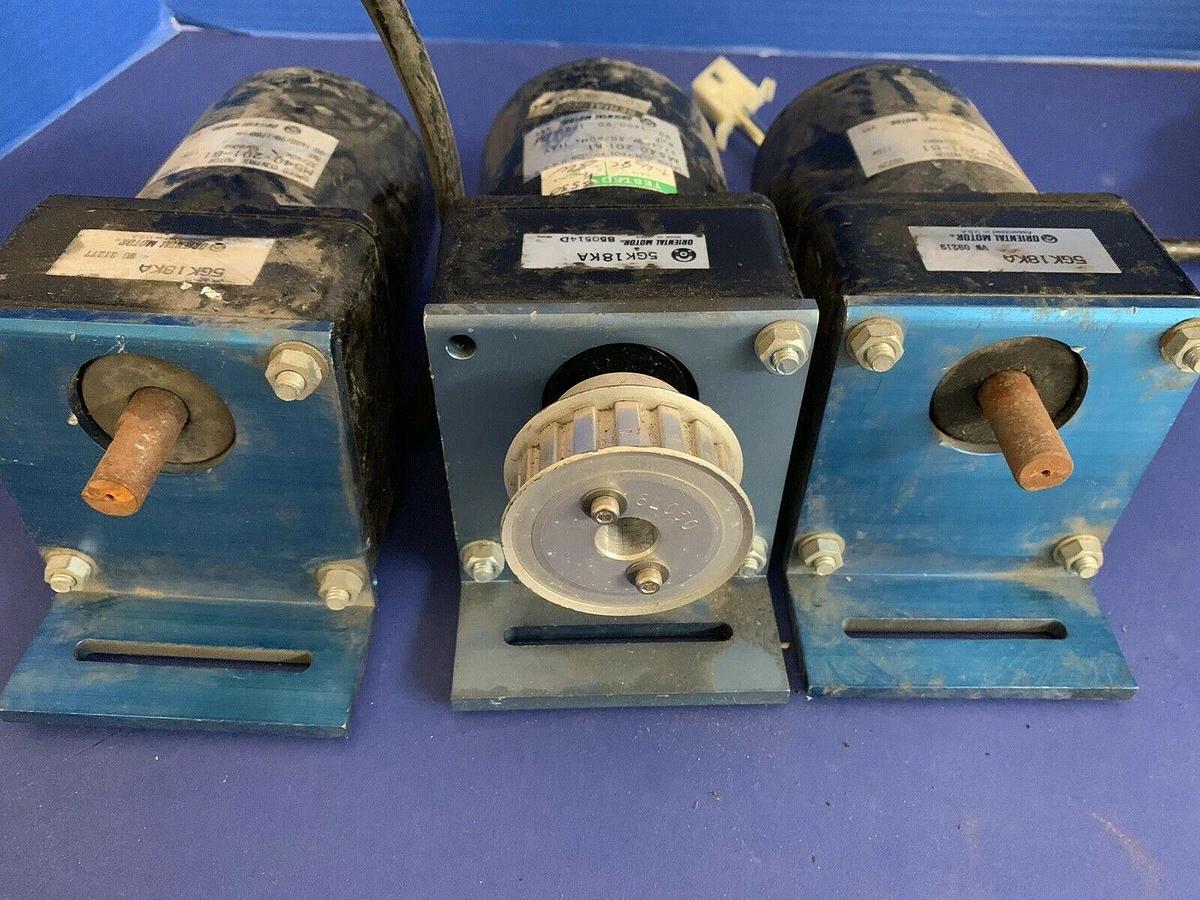 Used Oriental Motor M540-201-B1 Speed Control Motor w/ 5GK18KA Gear Head, Used