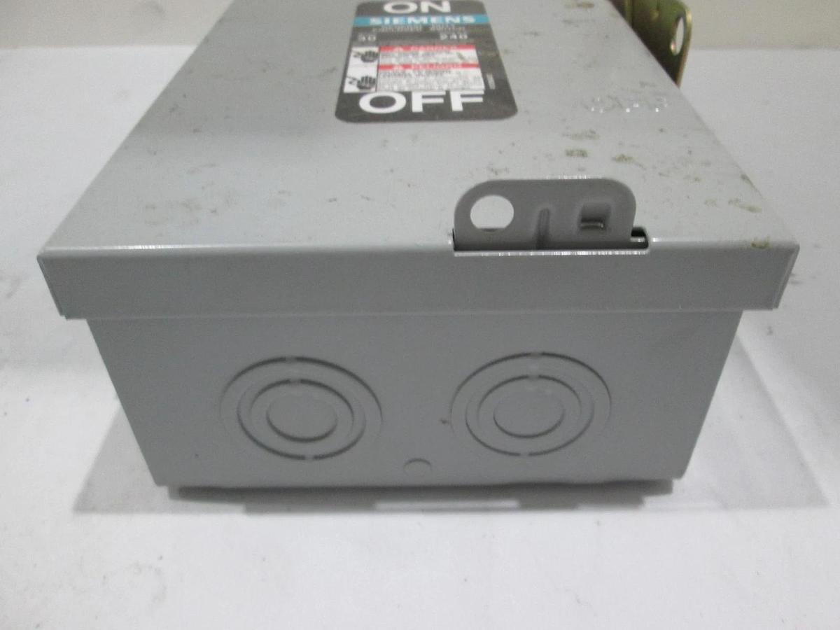 Used Siemens, I-T-E, GF221N, Enclosed Switch, General Duty, 30A, 240V, Used