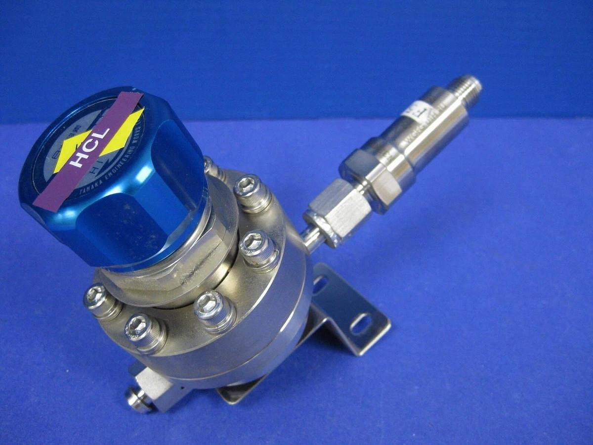 Used Tanaka 31WVU / 466RU Super Torr Regulator w/ Millipore WGFG01HRU, Used