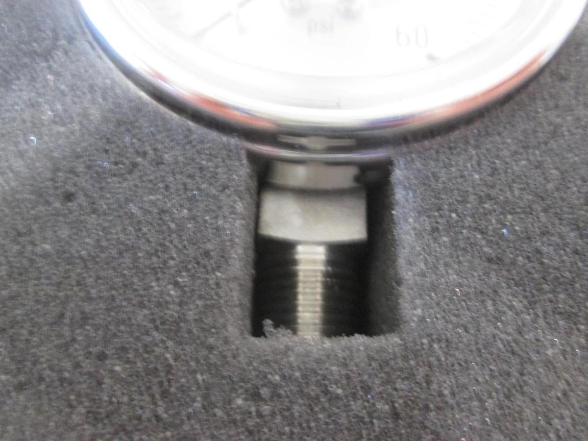 Wika, 232.54 2.5", 60 PSI, 1/4" NPT Lower Mount, New