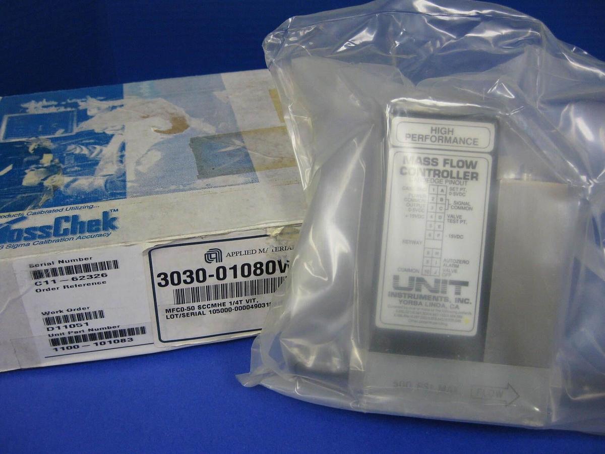 Used Unit UFC-1100A Mass Flow Controller, He, 20 SCCM, Refurbished