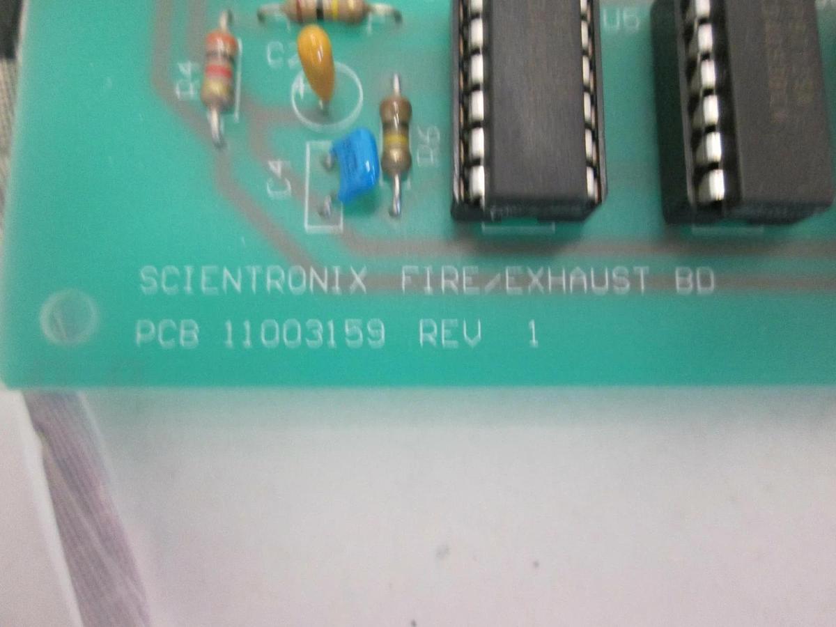 Used Scientronix, 11003159, Fire/ Exhaust Board, Used