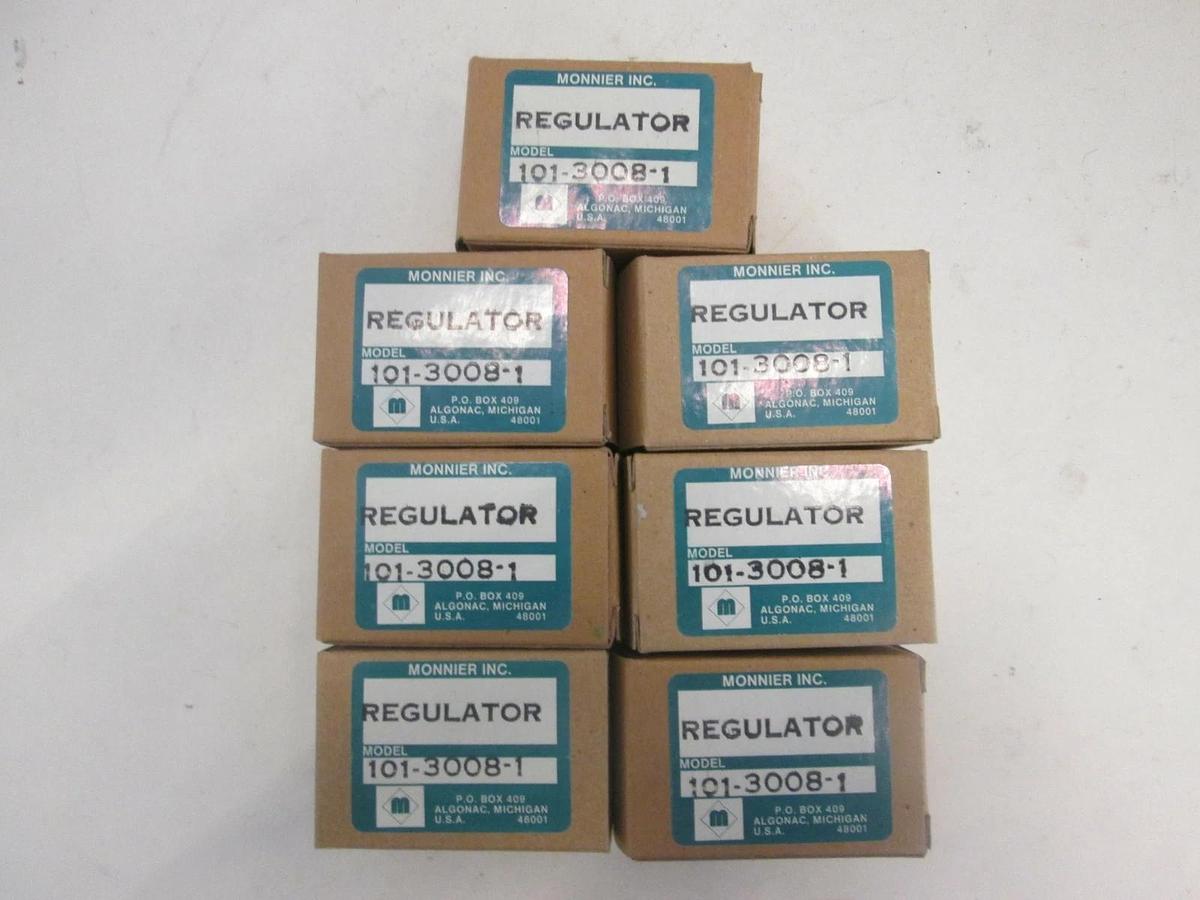 Monnier Inc., Regulator, 101-3008-1, New, Lot of 7