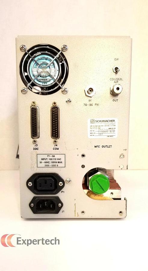 Used SCHUMACHER V MDOT 1483-6004A Vapor Control System Model: V-MDOT H.F