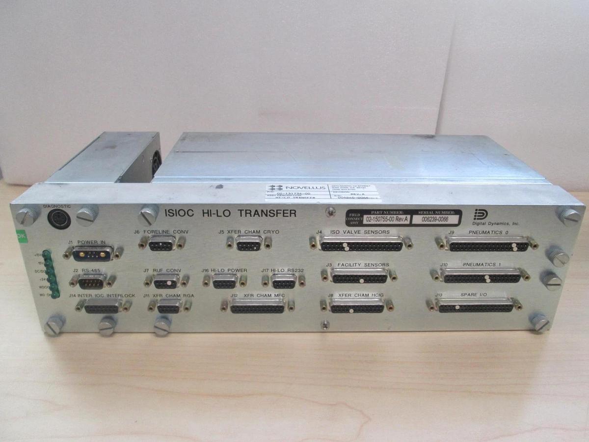Used Novellus, 02-131736-00, ISIOC Hi-Lo Transfer Module, Used