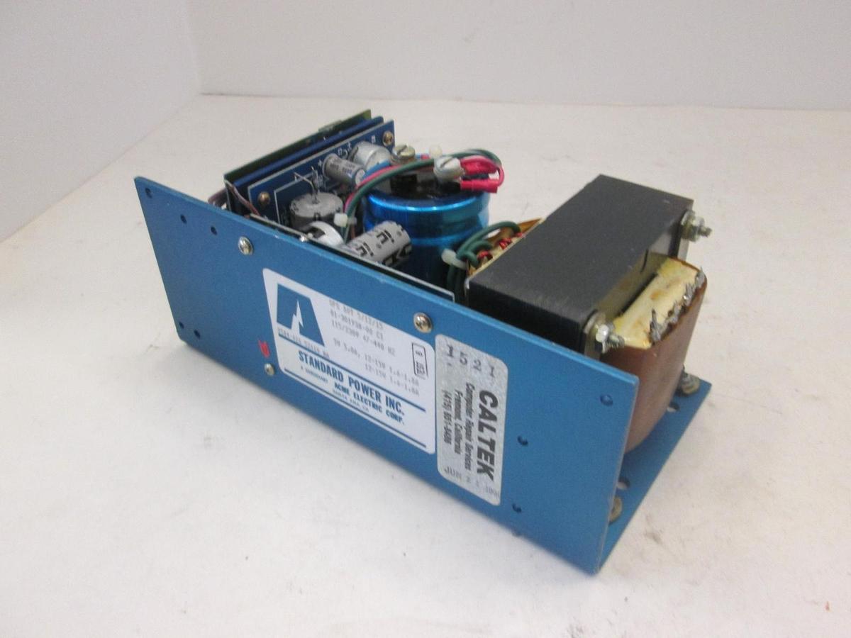Used Standard Power Inc., SPC-80T, Power Supply, 115/230V, 47-440Hz, Used