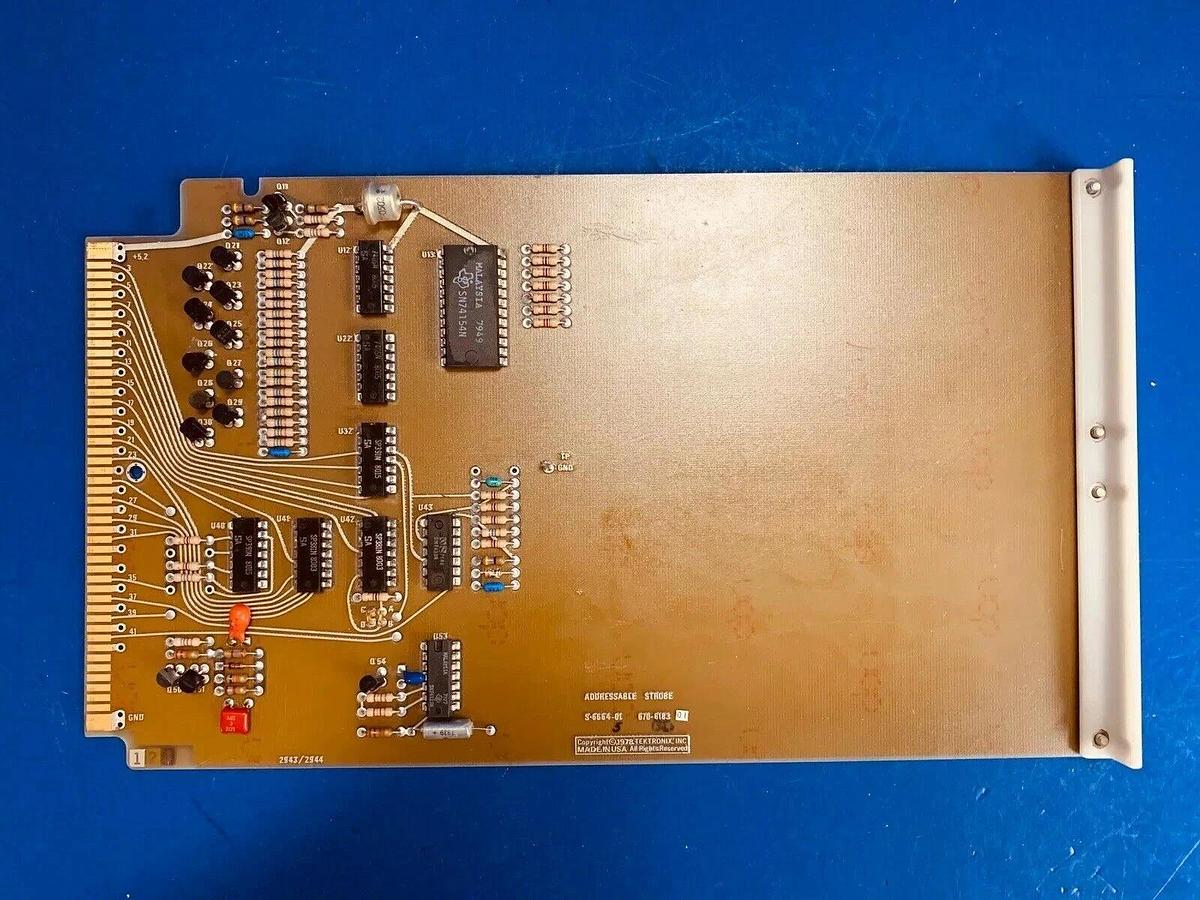 Used Tektronix 670-6183-01 Addressable Strobe PCB, Used