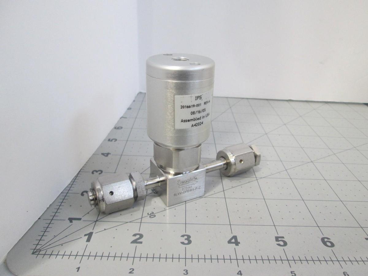 Used Swagelok, 6LVV-DPBW4-P-C, Diaphragm Valve, Used
