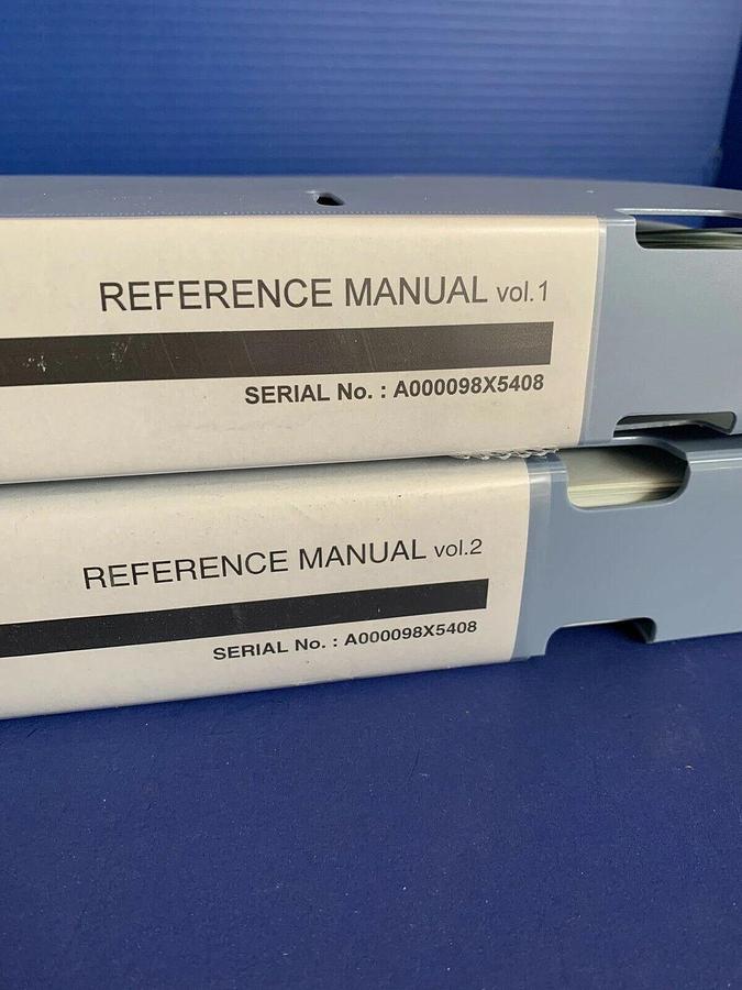 Used Tokyo Electron ALPHA-8S-E Vertical LP-CVD Reference Manual Vol 1 and Vol 2