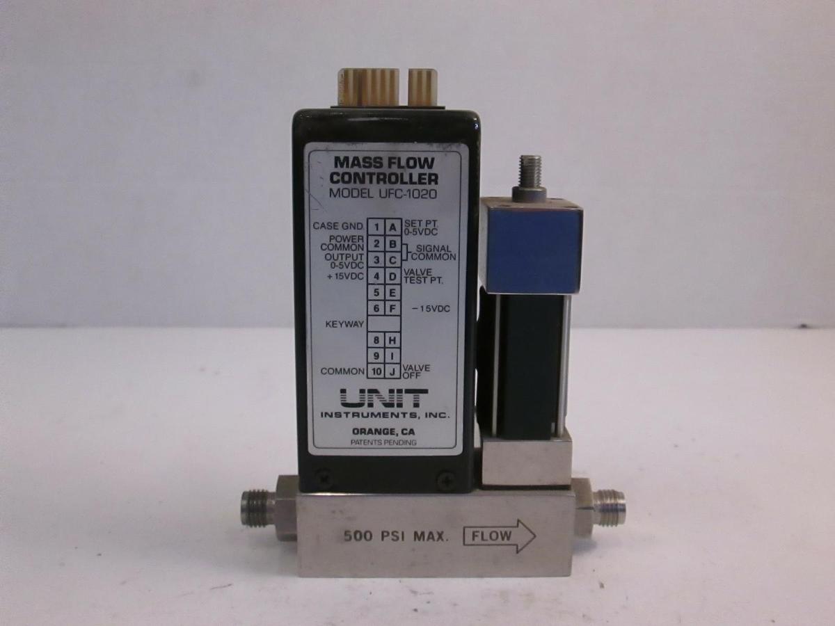 Used Unit UFC-1020 Mass Flow Controller MFC, O2, 10 SCCM