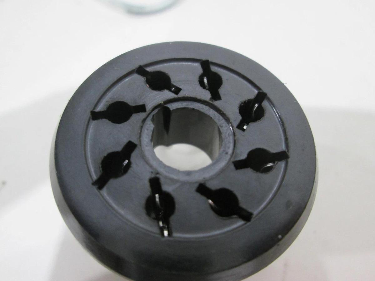 8 Pin Connector, 9080-0052, Fem w/Clamp, New