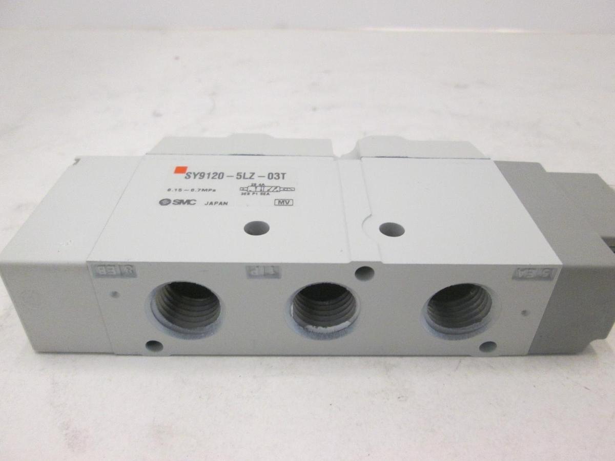 Used SMC, SY9120-5LZ-03T, Solenoid Valve, New