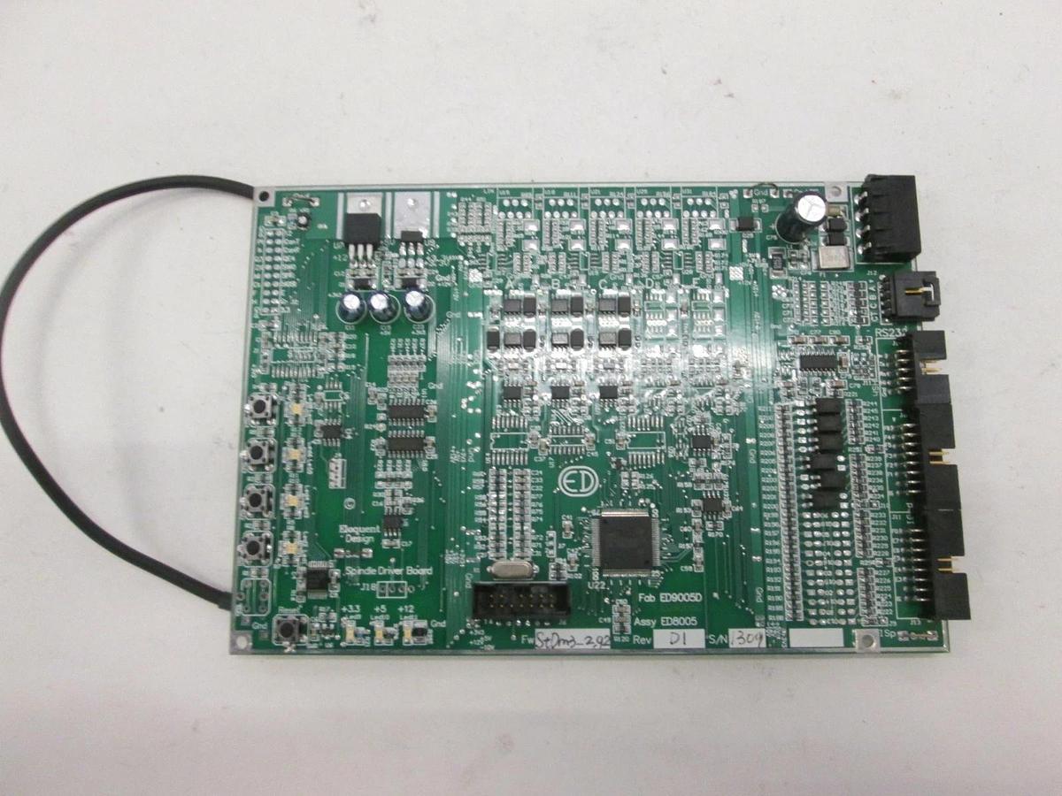 Used Eloquent Designs, ED9005D/ ED8005, Spindle Driver Board, Used