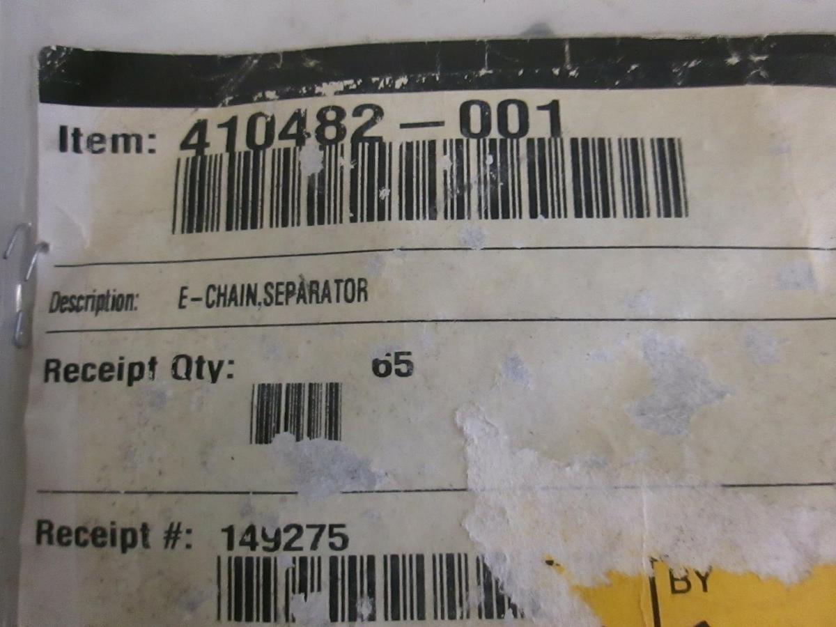 Igus E-Chain Separator, 410482-001, New, Lot of 65